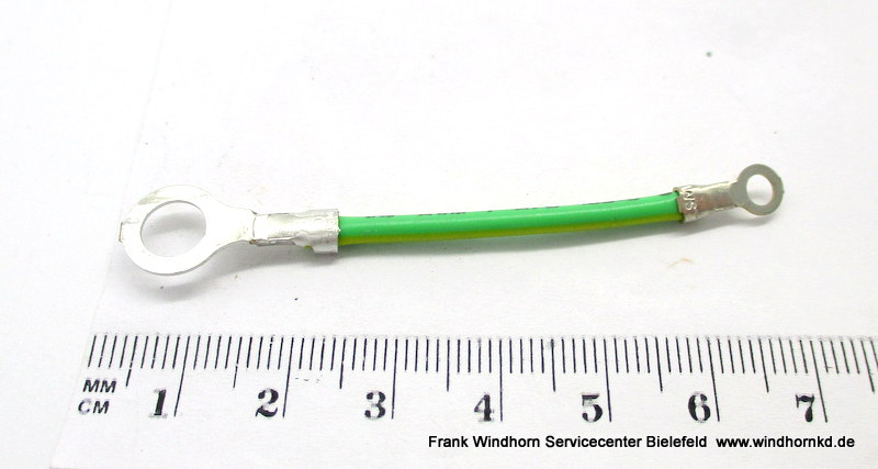 Load cell ground wire (35mm) (Vario-W/Forte)