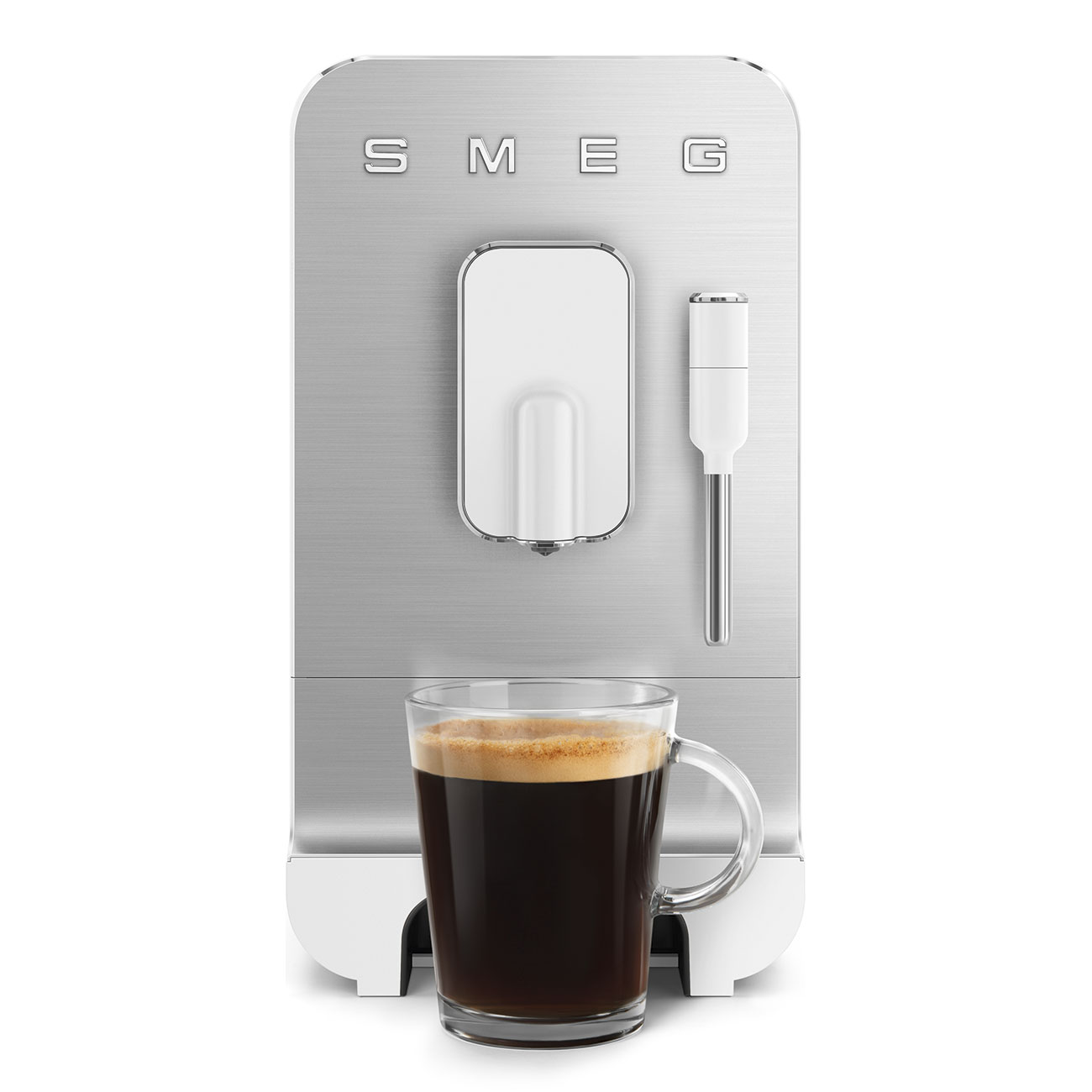 Leichte Gebrauchsspuren: Kaffeevollautomat mit Milch BCC13 Weiß