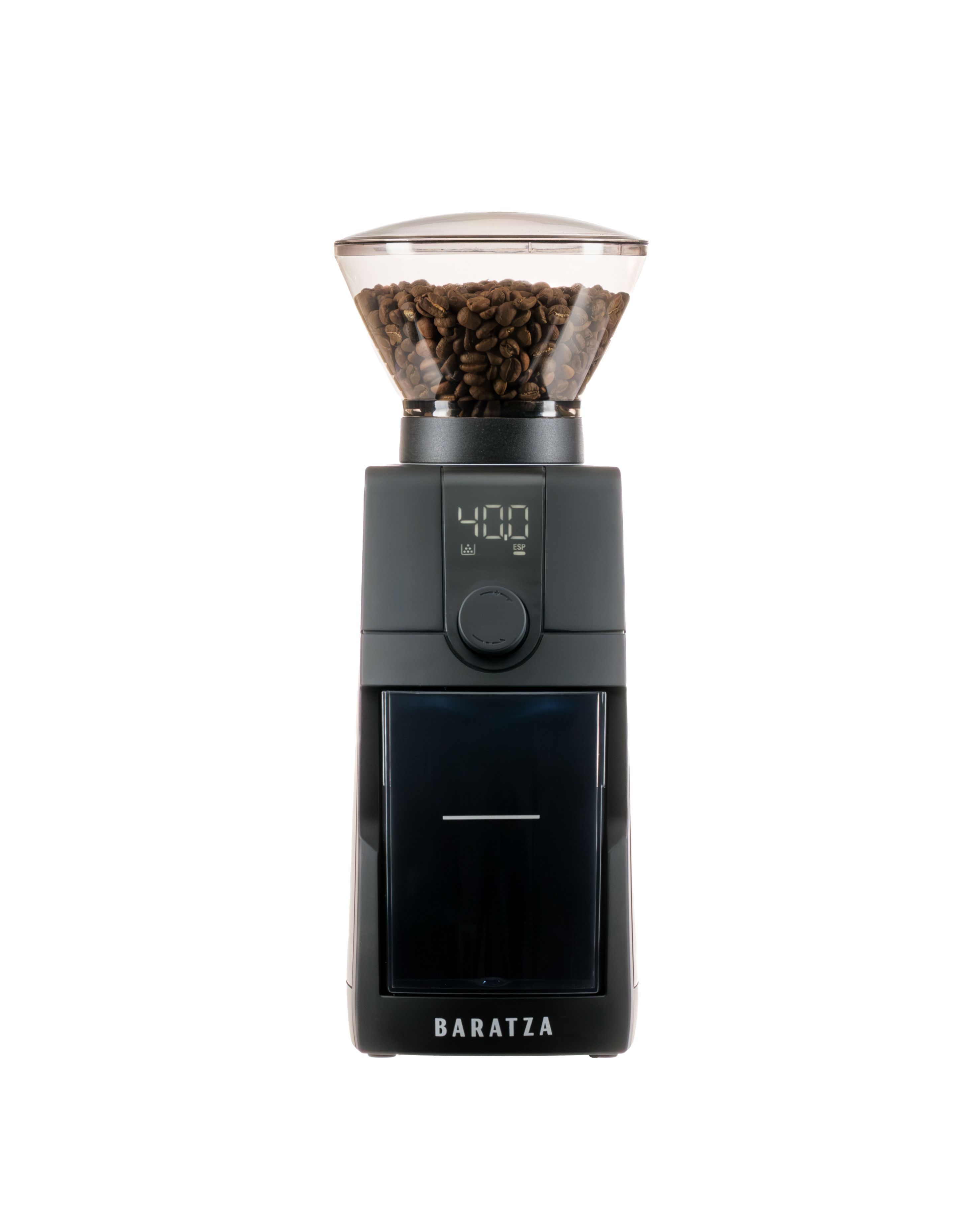 Deutliche Gebrauchsspuren: Encore ESP Pro Kaffeemühle schwarz