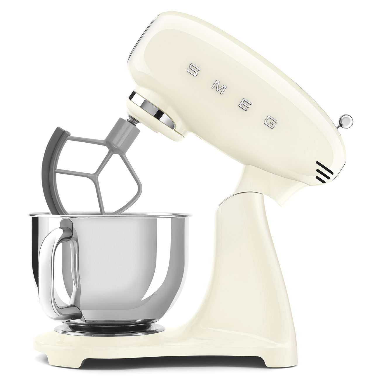 Leichte Gebrauchsspuren: SMEG Küchenmaschine SMF05CR 50's creme