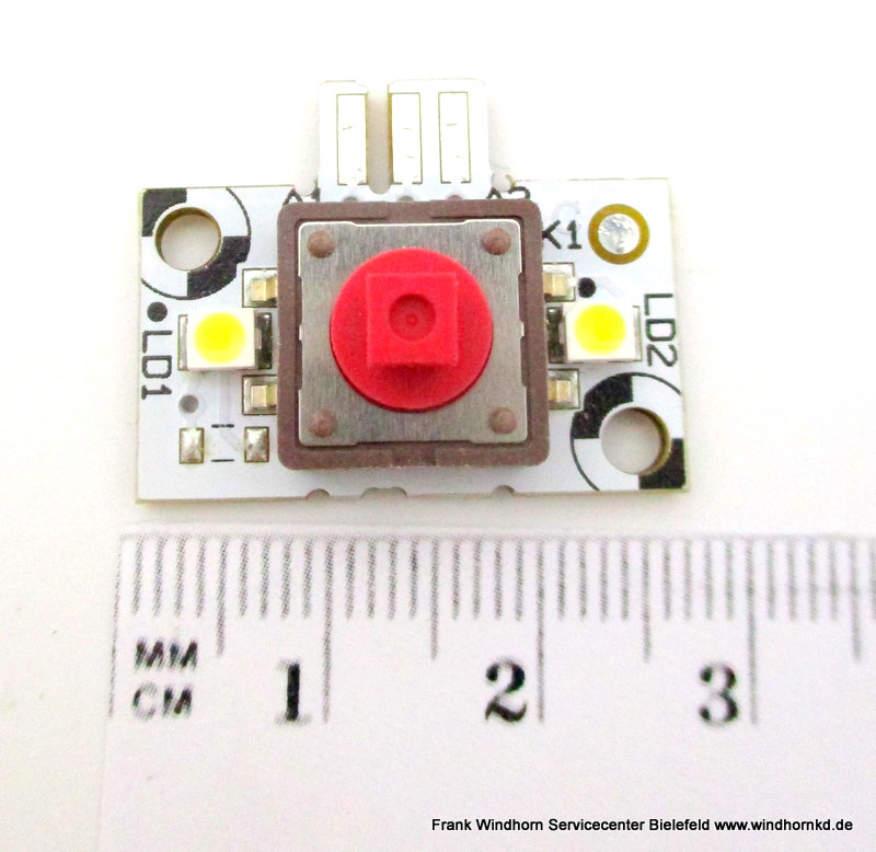 Schalterung mit Doppel-LED