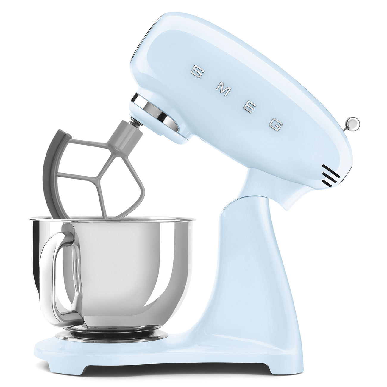 Gehäuseschaden: SMEG Küchenmaschine SMF05PB 50's blau