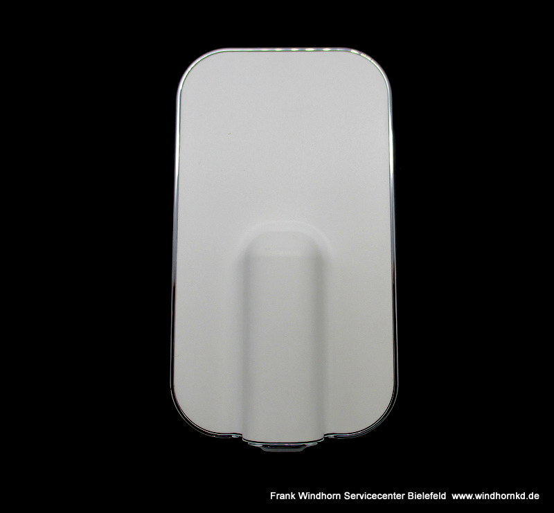 Blende Kaffeeauslauf weiß