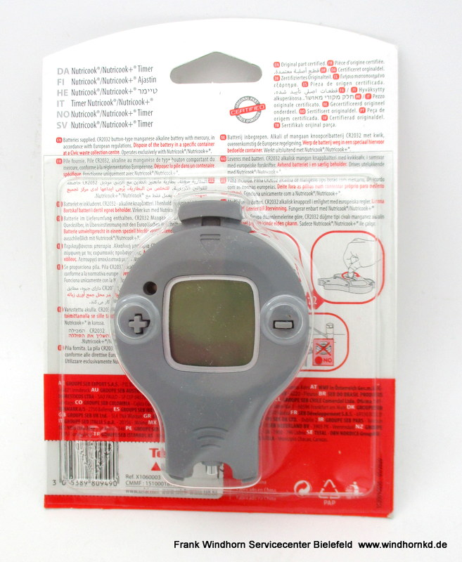 Zeituhr  Nutricook