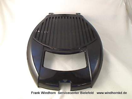 Fritteusendeckel schwarz