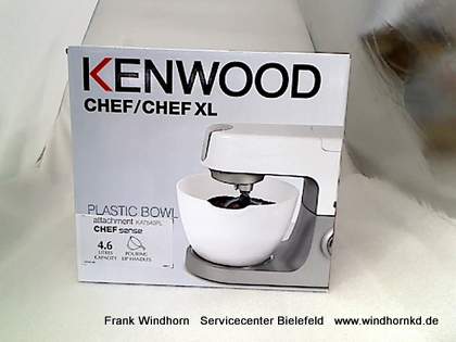 Kunststoffschüssel weiß 4,6 Liter für Sense XL