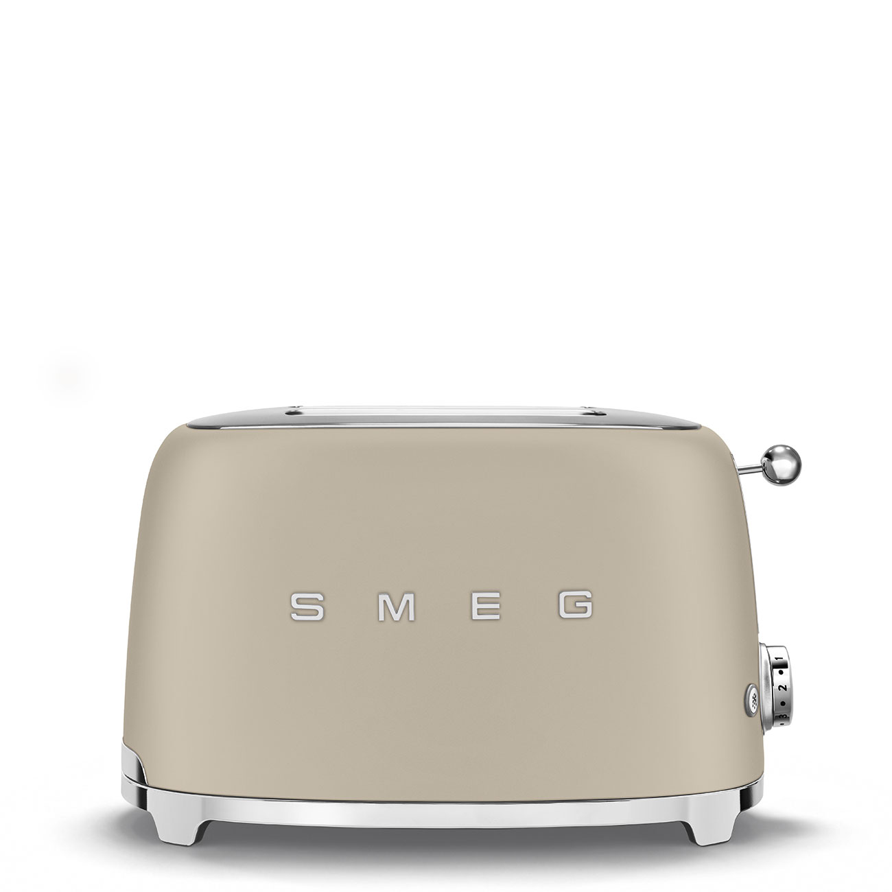 Leichte Gebrauchsspuren: SMEG Toaster Mondschein TSF01MGM