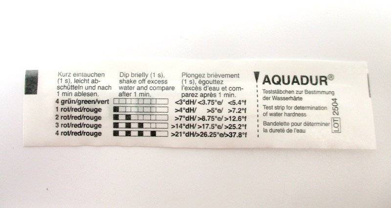 Sage SP0024287 Wasserhärte-Teststreifen – Original Sage Zubehör