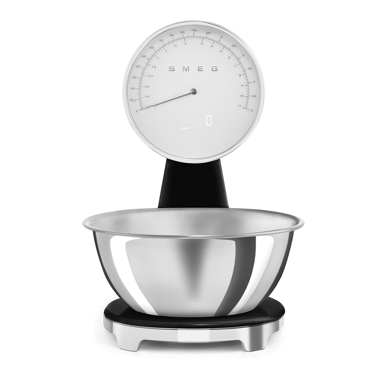 Leichte Gebrauchsspuren: SMEG KSF01BL Küchenwaage schwarz