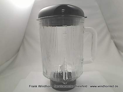 Glas kpl. schwarz