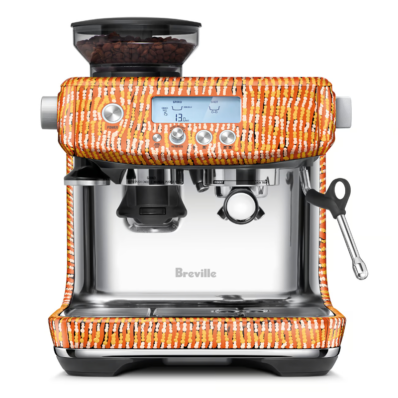 Deutliche Gebrauchsspuren: Barista Pro Indigenous Art SES878ART