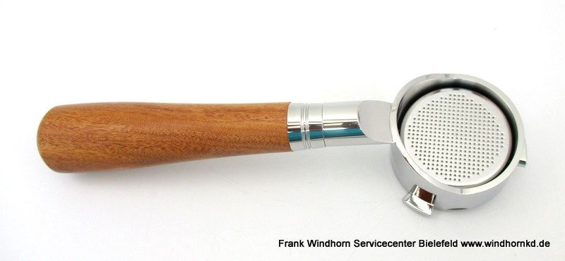 DeLonghi Bodenloser Siebträger Rosenholz DLSC085