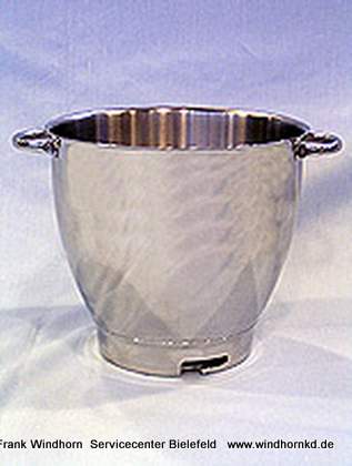 Edelstahlschüssel mit Griff für Major