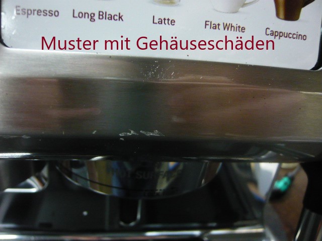 Gehäuseschäden: Oracle Touch Edelstahl SES990BSS