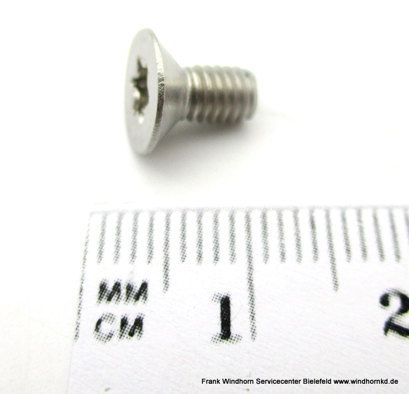 Schaube M4x8 DIN965