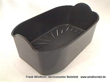 Karottenschale, grau