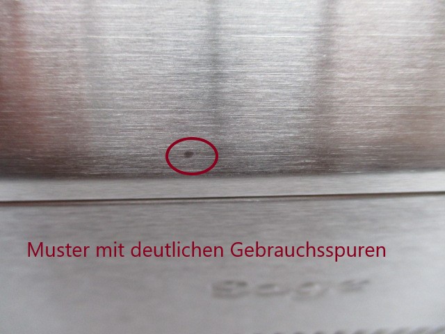 Deutliche Gebrauchsspuren: The Smart Scoop Edelstahl SCI600BSS