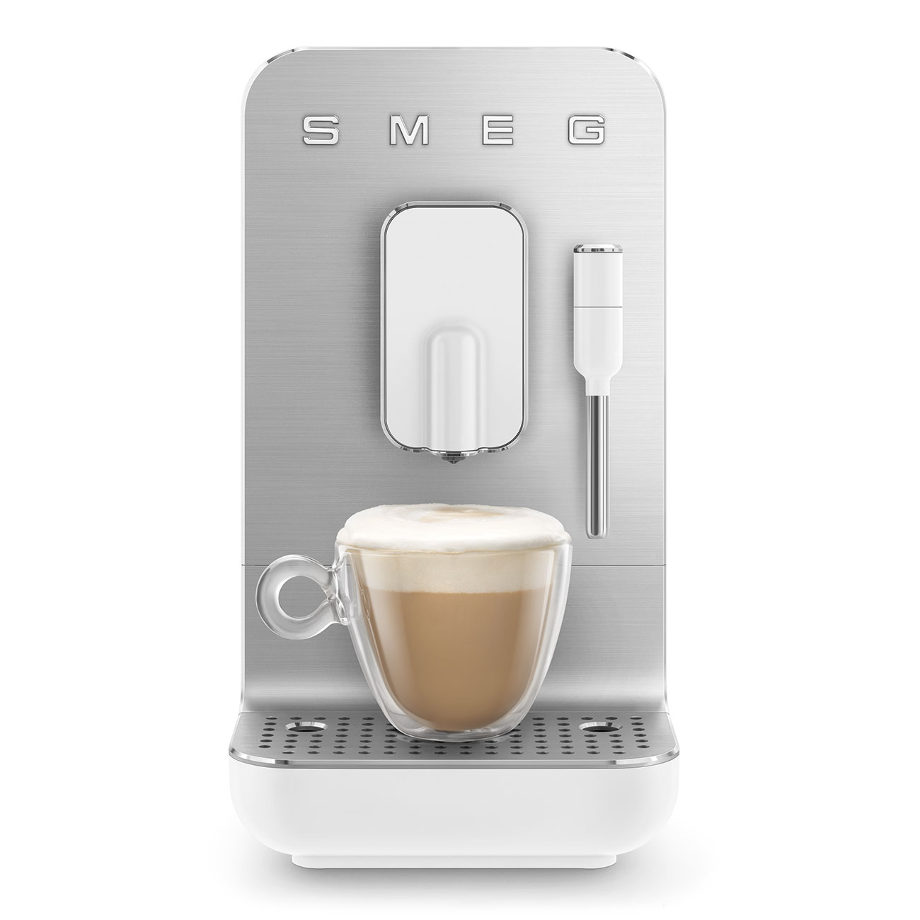 Leichte Gebrauchsspuren: Kaffeevollautomat mit Dampf BCC02 Weiß
