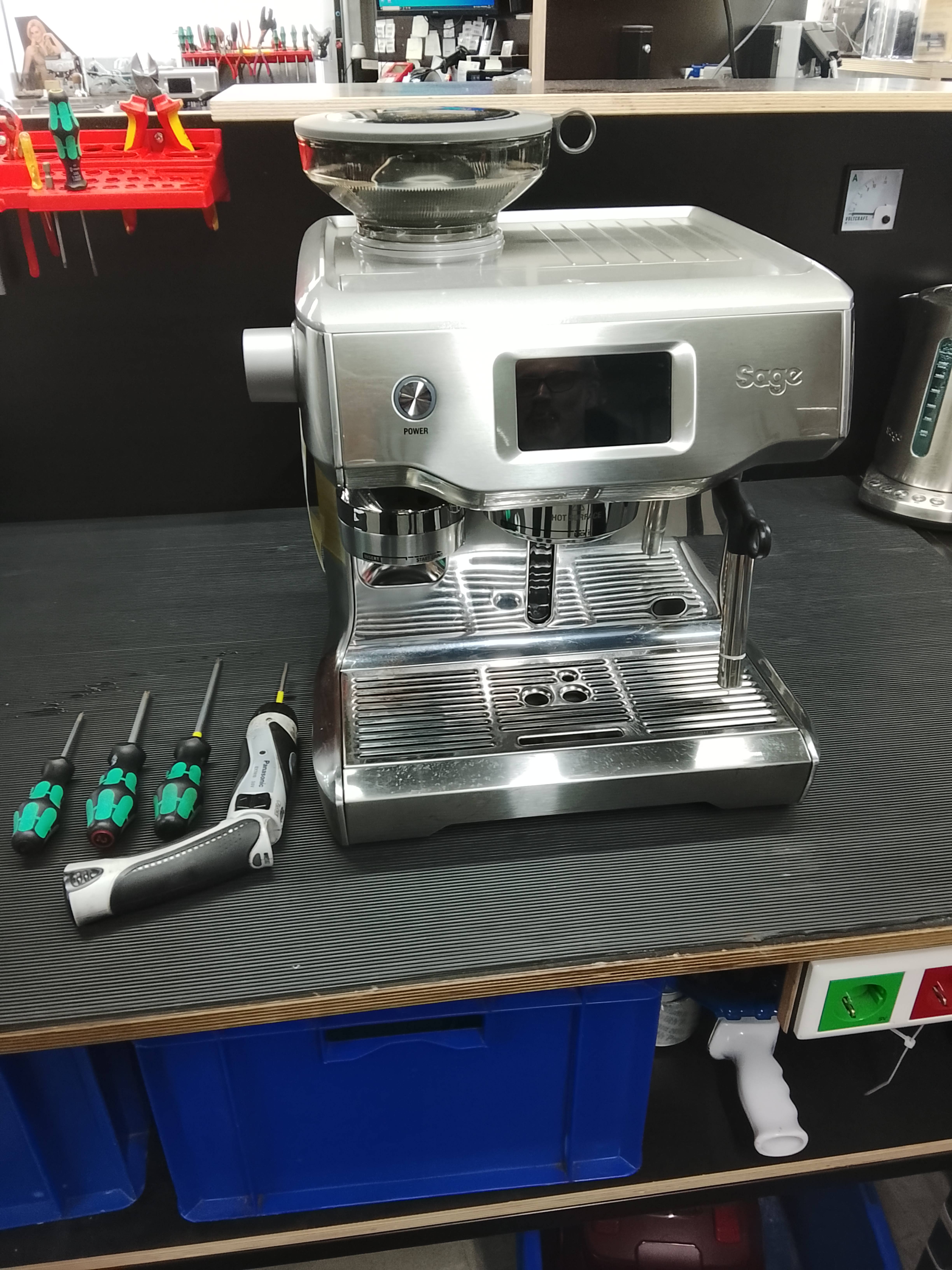 Werkstattwartung Barista Touch