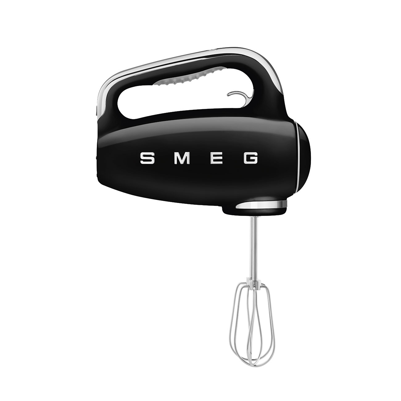 Leichte Gebrauchsspuren:SMEG HMF01BL Handmixer 50's schwarz