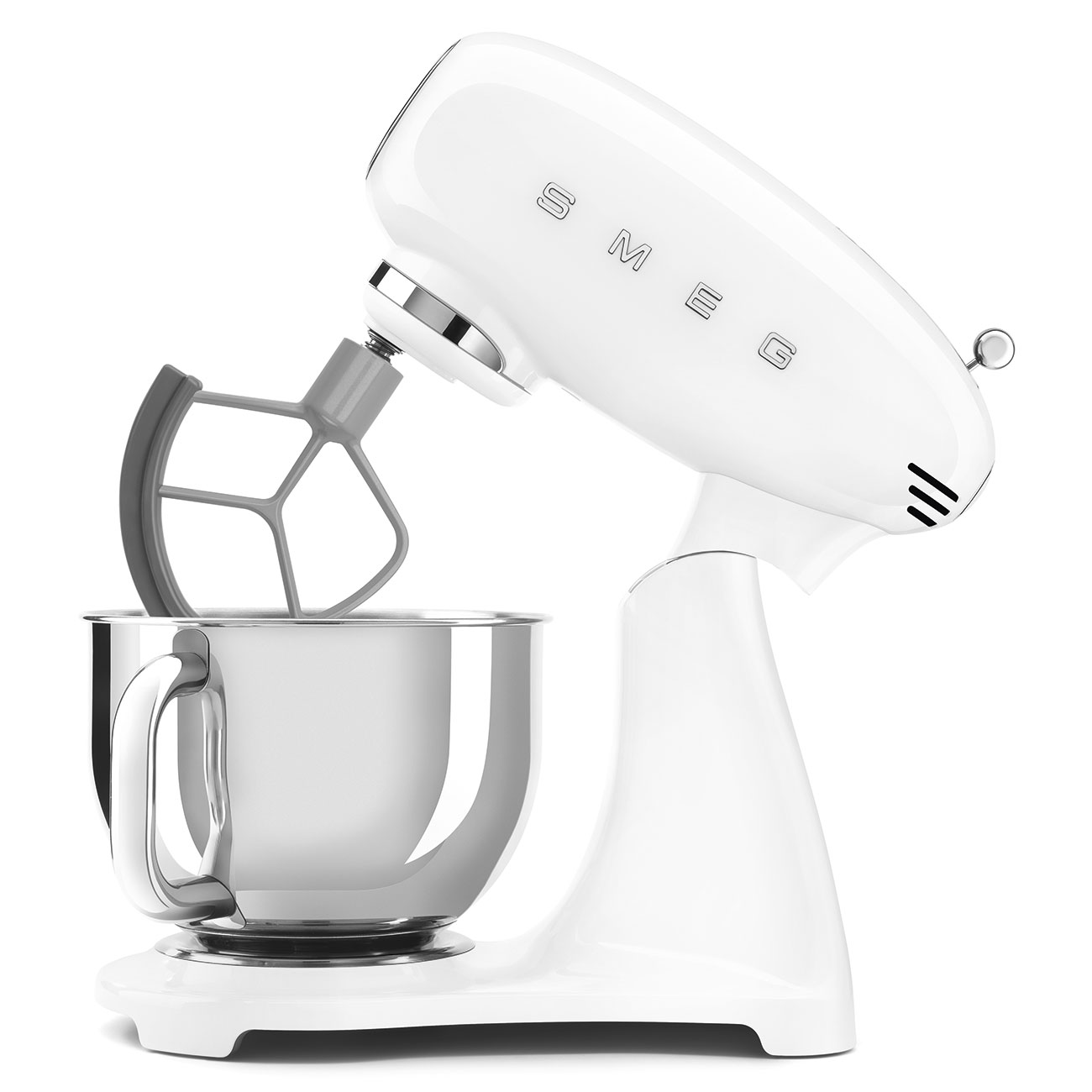 Gehäuseschaden: SMEG Küchenmaschine SMF05WH 50's weiß