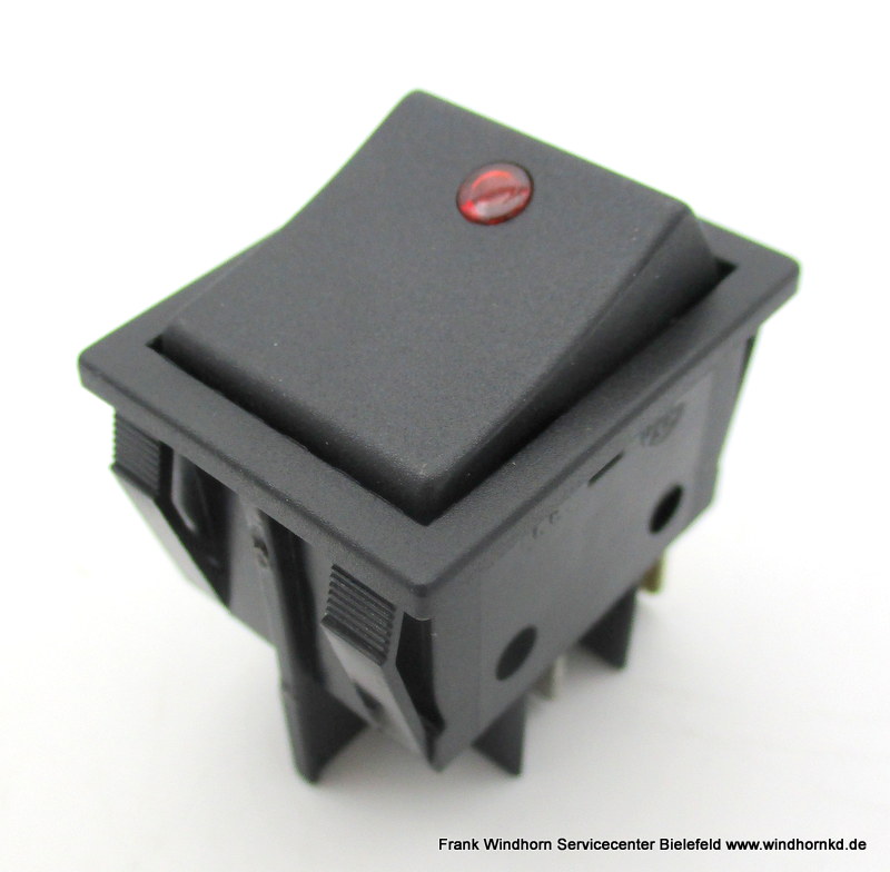 Bipolar Schalter LED rot