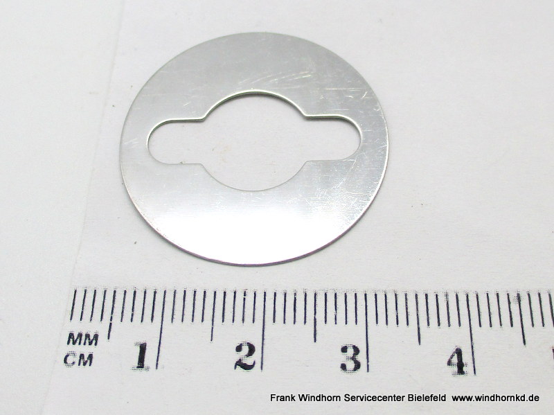 0.3mm Cone Burr Shim (If Installed)