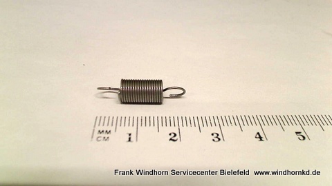 Feder für Umlenkung