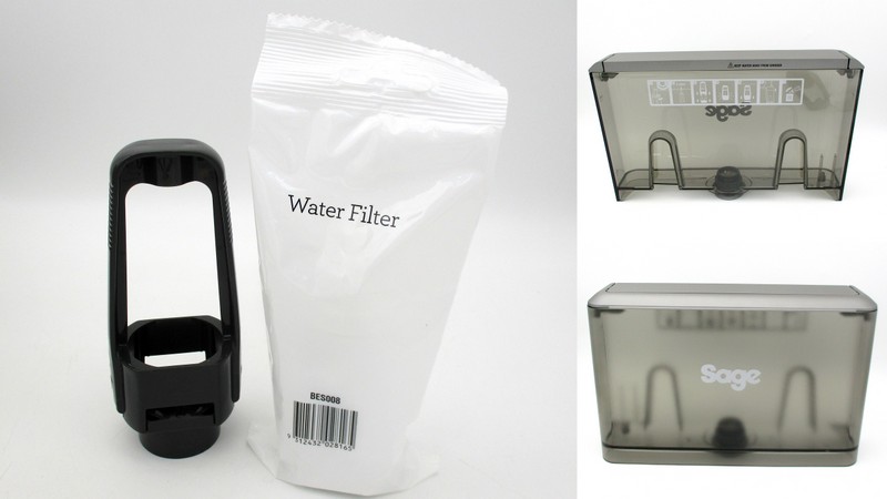 Sage SES875 water tank kit with Claris water filter + bracket
