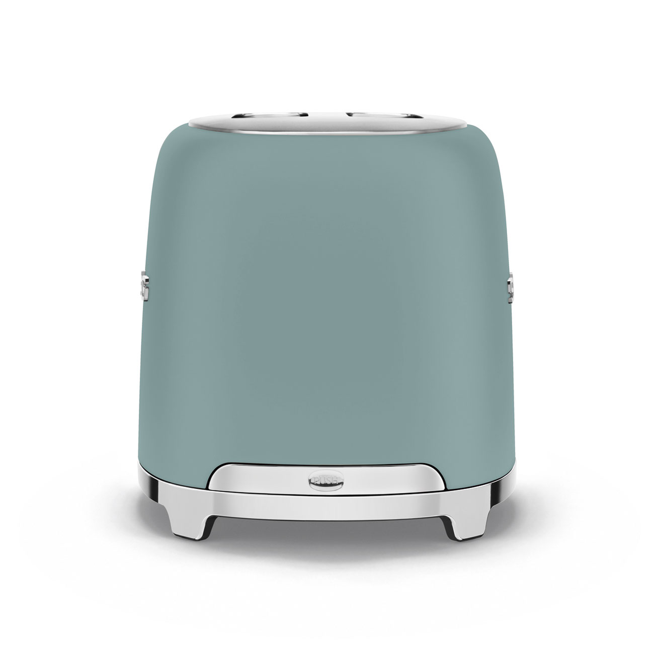 Slight signs of wear: SMEG 2-slice toaster, emerald green matte