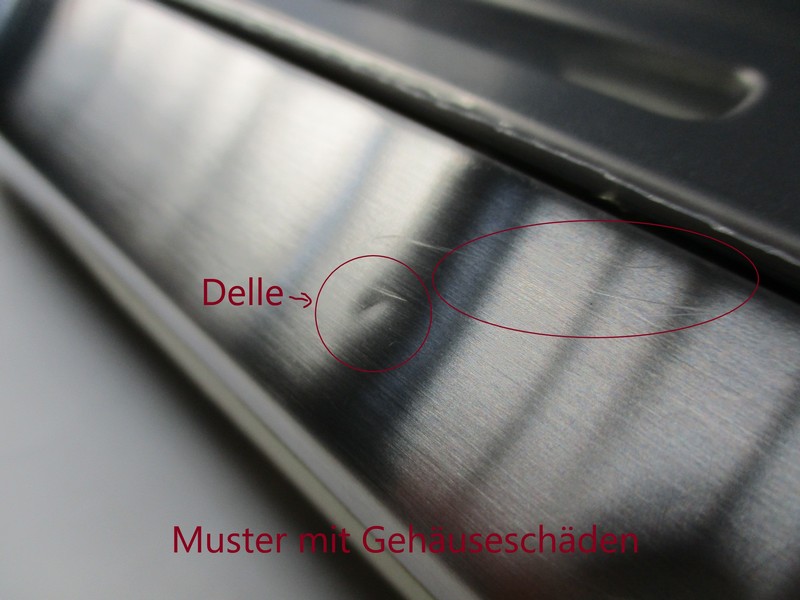 Gehäuseschäden: Duo Temp Pro Edelstahl BES810BSSUK !UK Stecker!