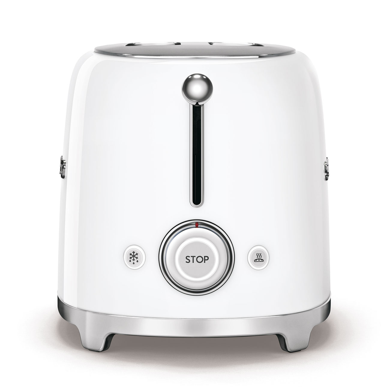 Leichte Gebrauchsspuren: SMEG Toaster TSF02WHEU 50's Style weiß