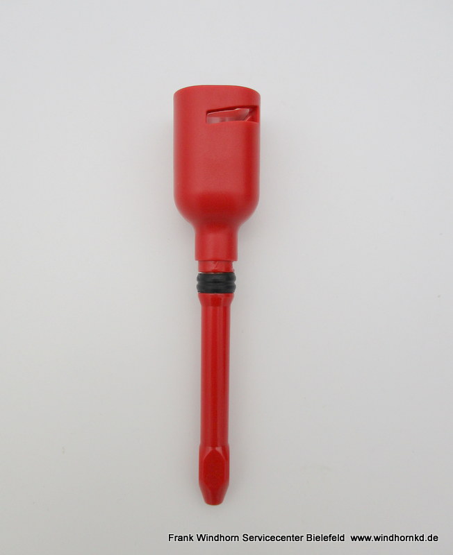 Milchschaumdüse rot