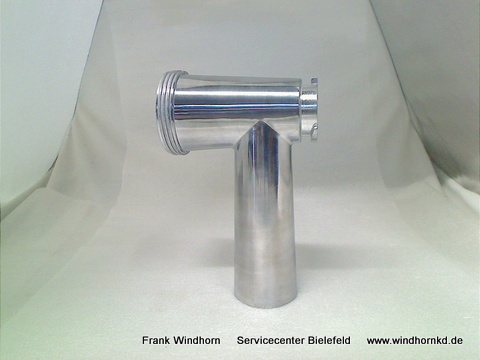 Körper/zerkleinerer/aluminium