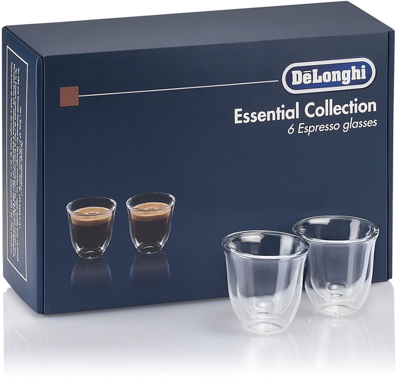 6 Espresso Gläser
