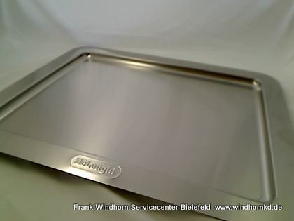 Serviertablett Edelstahl