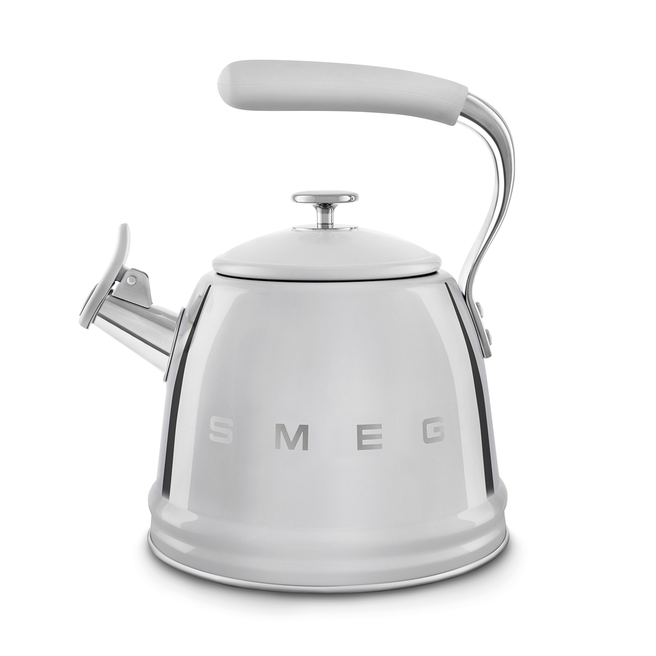 Leichte Gebrauchsspuren: SMEG 50's WKF01SS Wasserkessel Silber