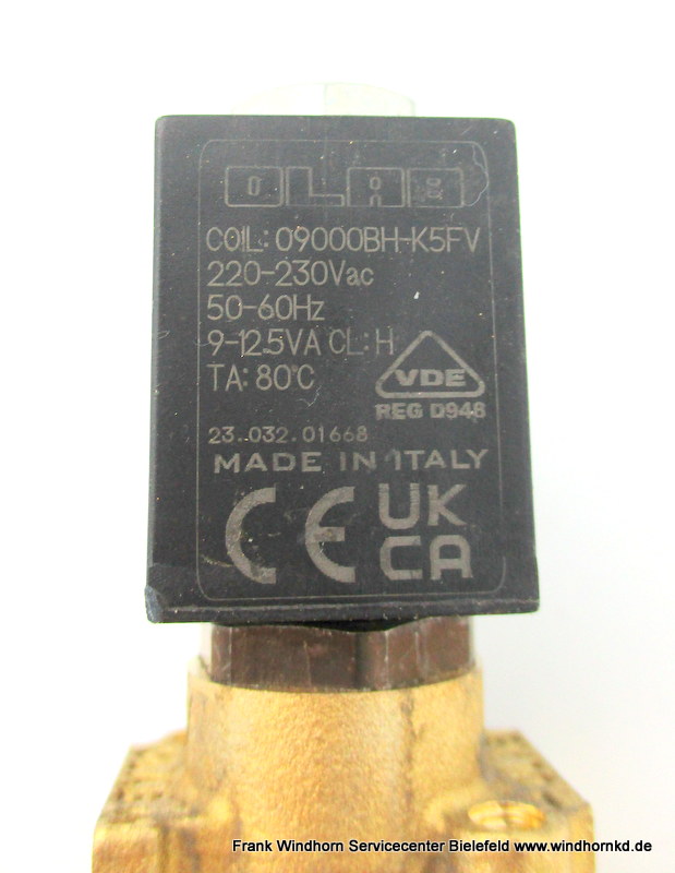 2-Way Solenoid Valve 220-230V