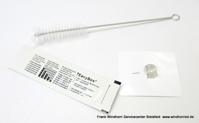 Reinigungsset + Wasserhärtestreifen