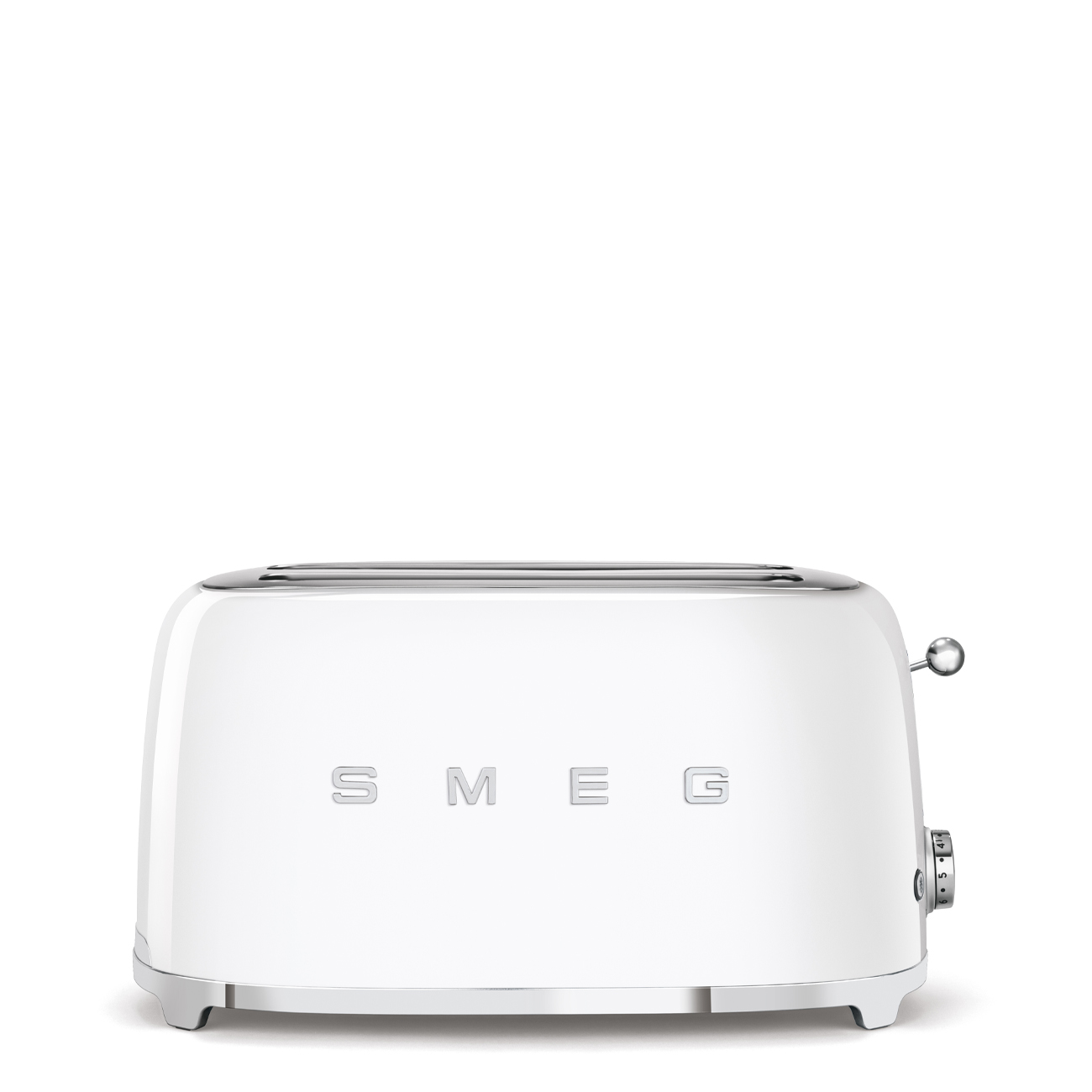 Leichte Gebrauchsspuren: SMEG Toaster TSF02WHEU 50's Style weiß
