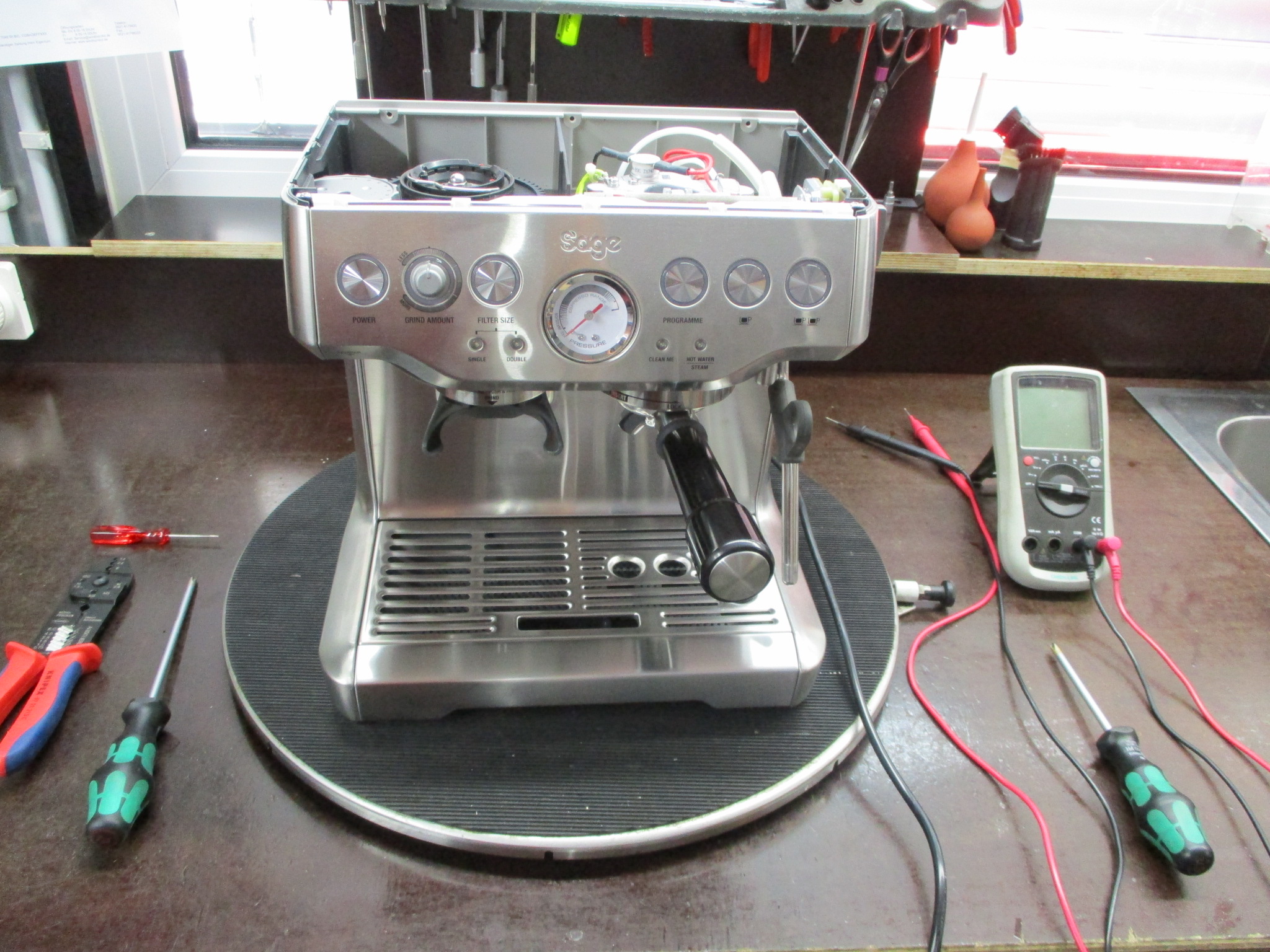 Workshop maintenance Barista Express