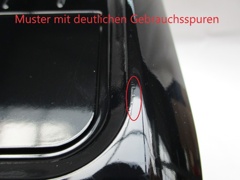 Deutliche Gebrauchspuren: Oracle Touch Schwarz glänzen SES990BKS