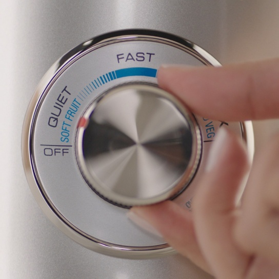 Gebraucht- Wie neu: Nutri Juicer Cold XL SJE830BSS !UK Stecker!