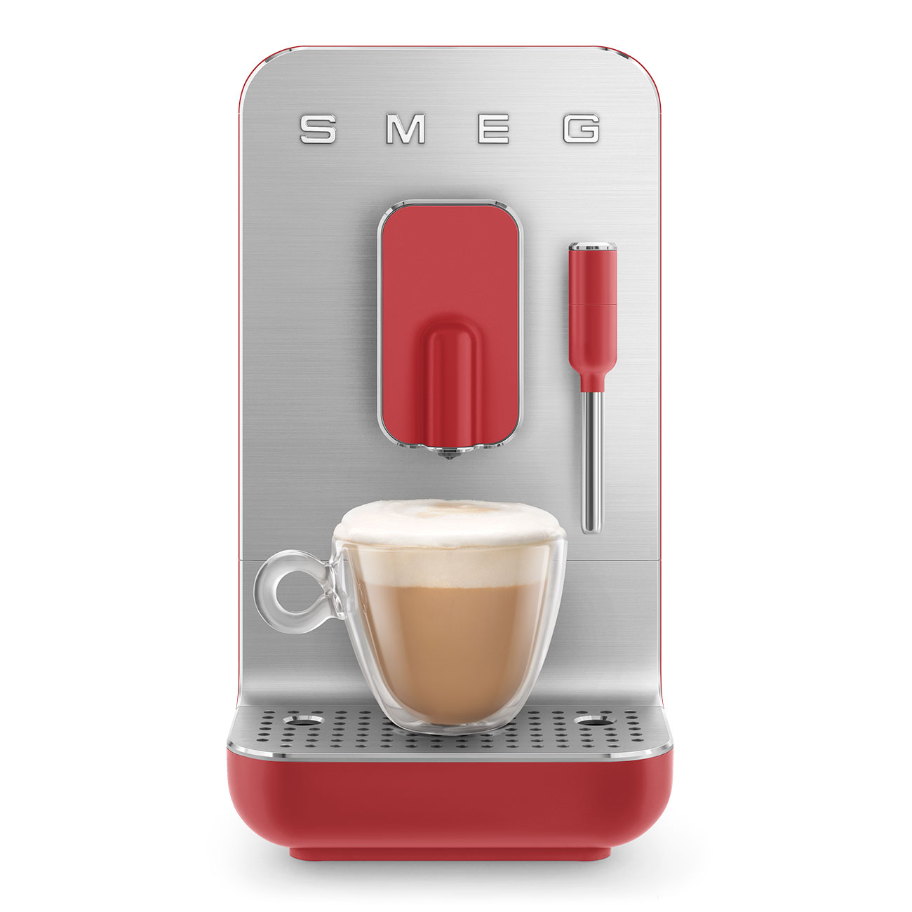 Used - like new: Automatic Coffee Machine with Steam BCC02 Red