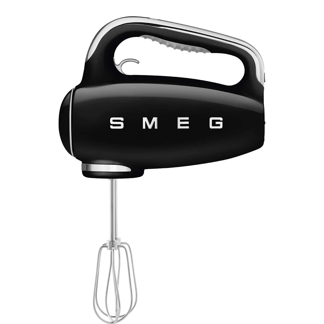 Leichte Gebrauchsspuren:SMEG HMF01BL Handmixer 50's schwarz