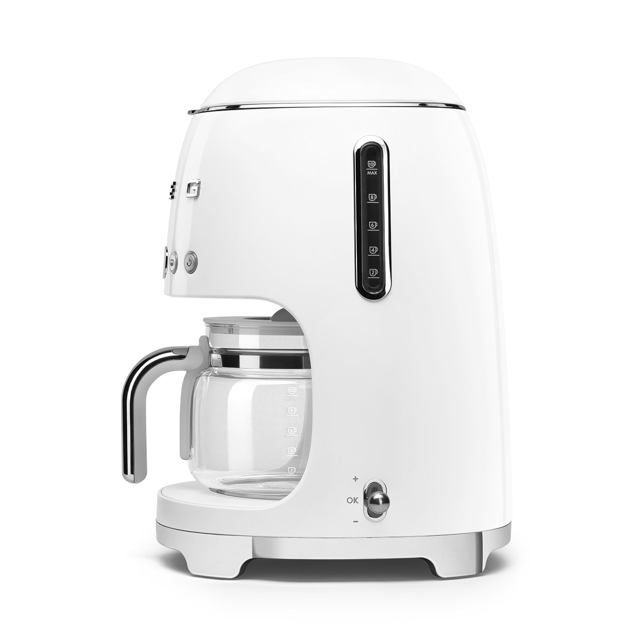 Gebraucht-Wie Neu: Smeg Filterkaffeemaschine Weiß 50's DCF02WH