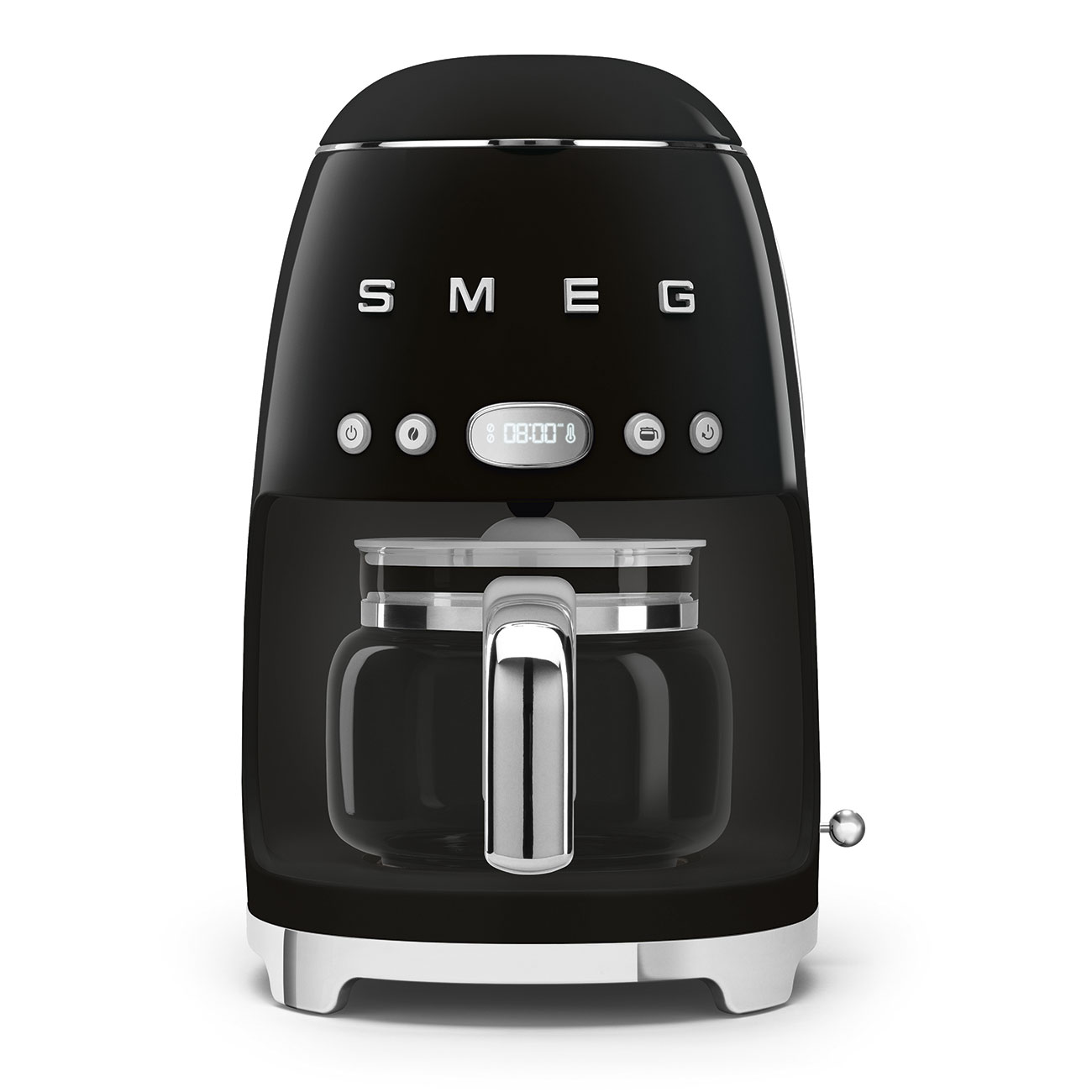 Gebraucht- Wie Neu: Smeg Filterkaffeemaschine schwarz 50's Style