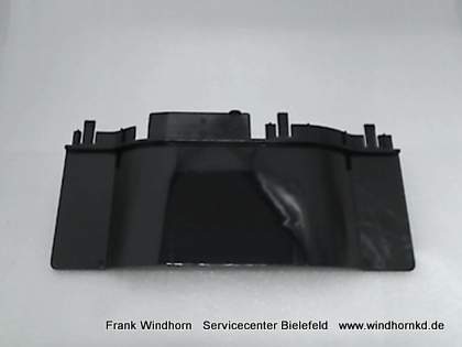 Blende Auffangschale schwarz