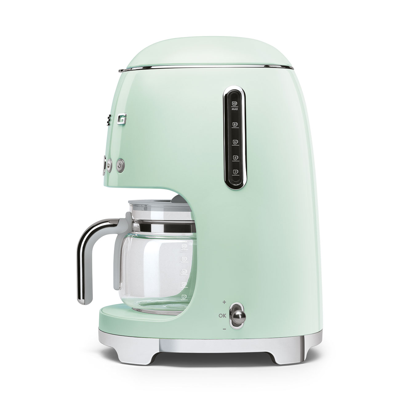 Gebraucht-Wie Neu: Smeg 50's Filtermaschine pastellgrün DCG02PG