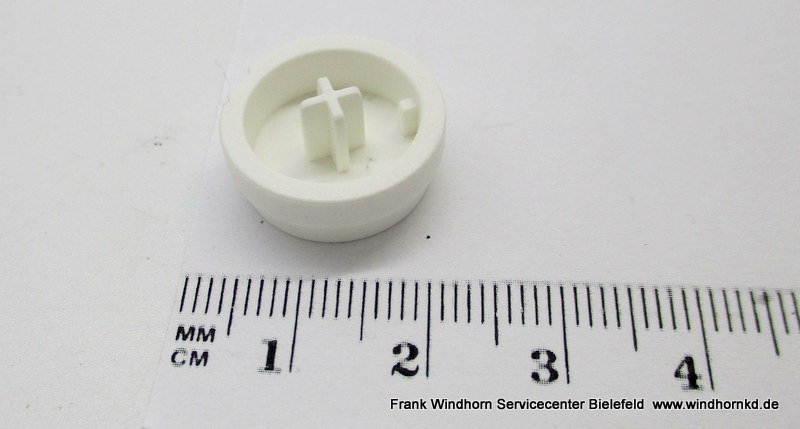 ON/OFF Knopf weiß
